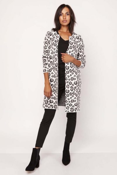 Leopard Print Cardigan