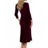 Velvet A-line Dress- Various Colours - Image 2