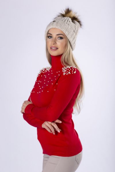 Pearl Shoulder Jumper- Various Colours