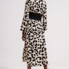 Animal Print Maxi Belted Dress - Image 2