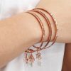 Personalised 'My Favourite Person... ' Meaningful Words Charm Bangle - Image 2