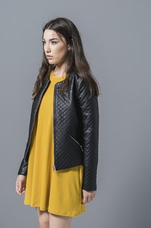 Quilted Leather Jacket