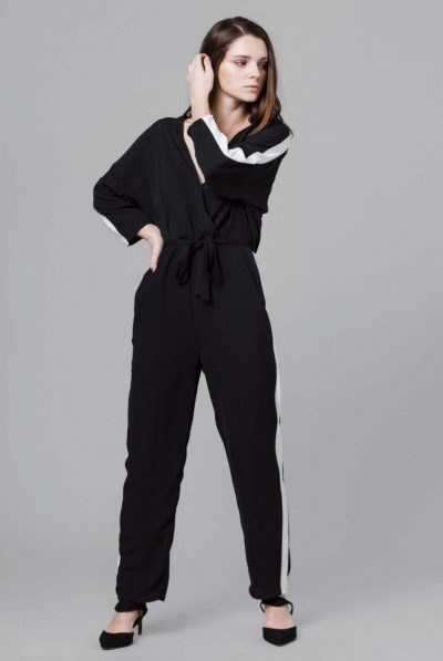 Monochrome Luxe  Jumpsuit