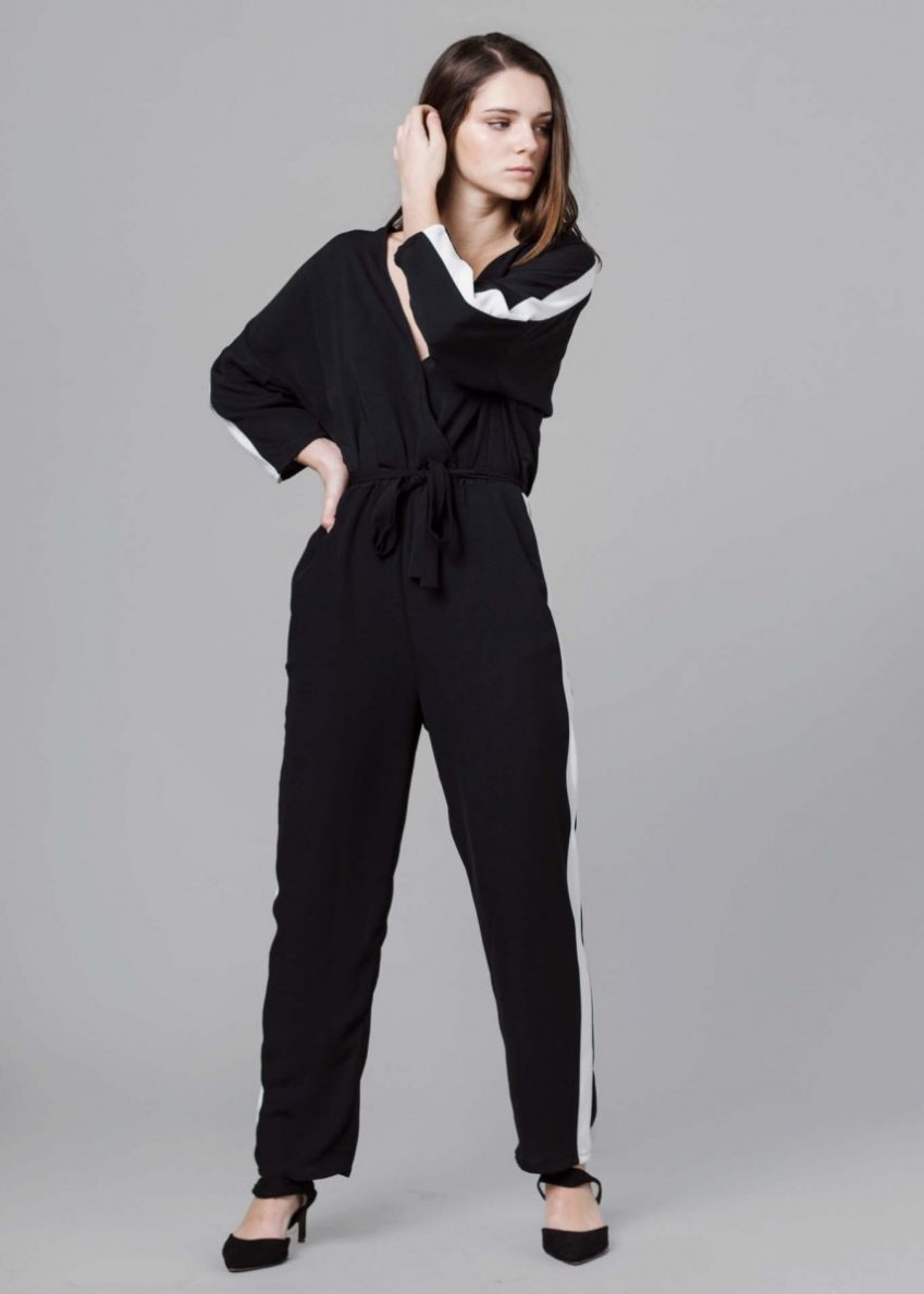 Monochrome Luxe  Jumpsuit