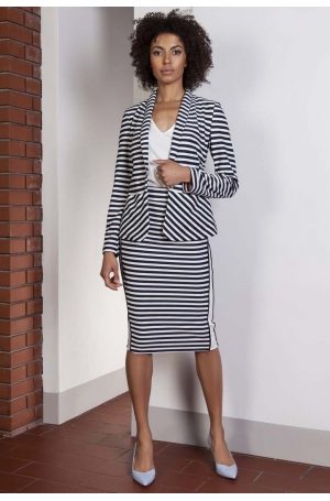 Monochrome Jacket - Part of Two-Piece Suit
