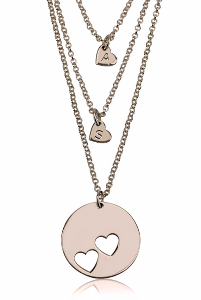 Mother Daughter  Personalised Necklace