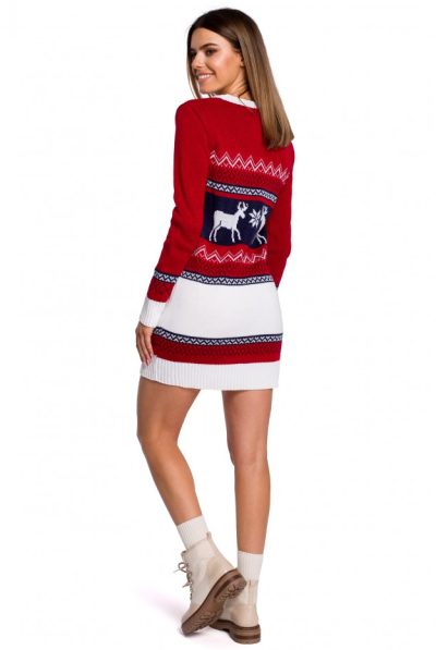 mxs03-christmas-sweater-dress-with-two-reindeer-red