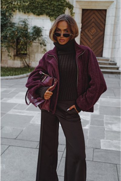Brock Bomber Knit Jacket
