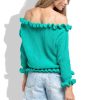 Carmen Off Shoulder Sweater - Image 2