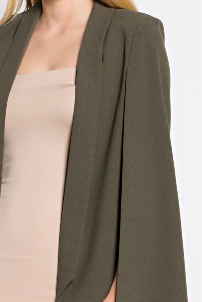 olive green cape 2