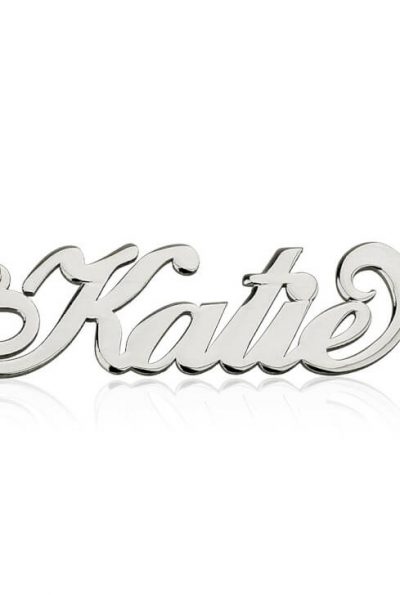 Carrie Name Necklace- Sterling Silver- Various Colours