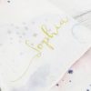 Personalised Starry Nights Watercolour Cloud Cotton Scarf - Image 3
