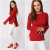 Red Bell Sleeve Top - Image 2