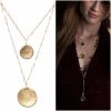 Alicia Marilyn Designs Double Strand Coin Necklace - Image 2