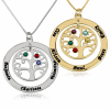 Family Tree Birthstone necklace - Image 2