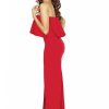 Red Over Red Dress - Image 2