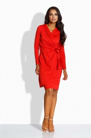 Ribbon Wrap Dress-various colours available