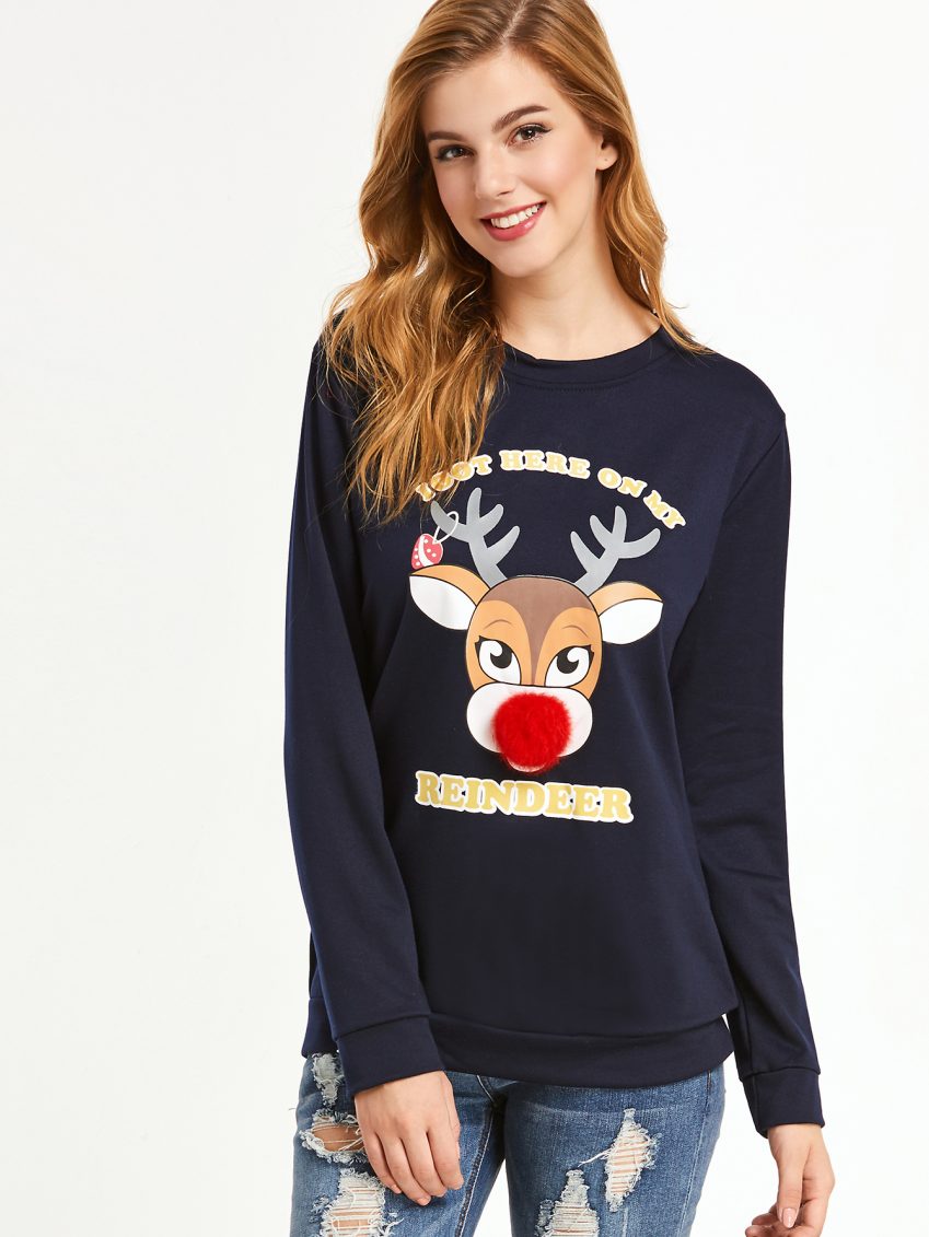 Christmas Reindeer Jumper