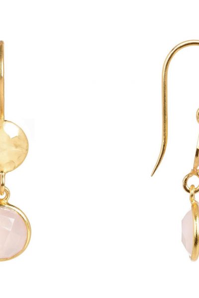 rose quartz earring 7