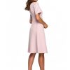 Style Pink Flare A-line Dress - Image 2