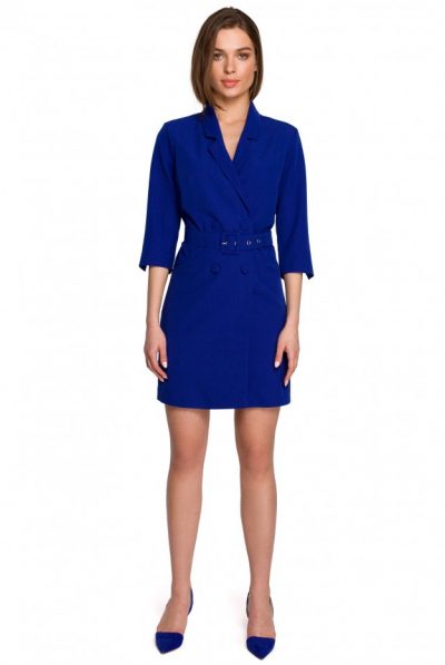 Makko Belted Blazer Dress - Various Colours