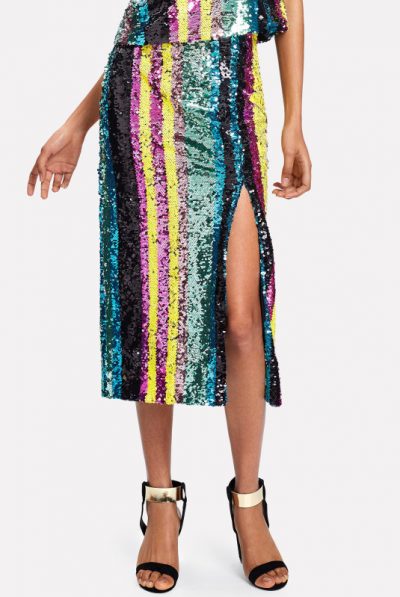 Sequin Rainbow Skirt