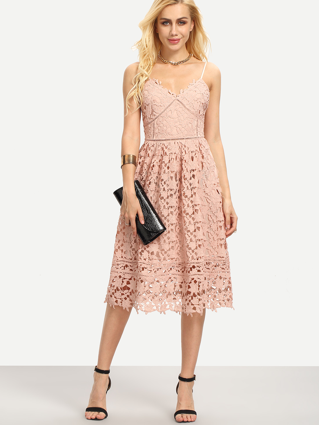 lace camisole dress