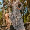 Turtleneck Maxi Dress - Various Colours - Image 2