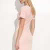 Pink Frill Bodycon Dress - Image 2