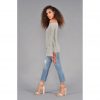 Heather Grey Lace Up Jumper - Image 2