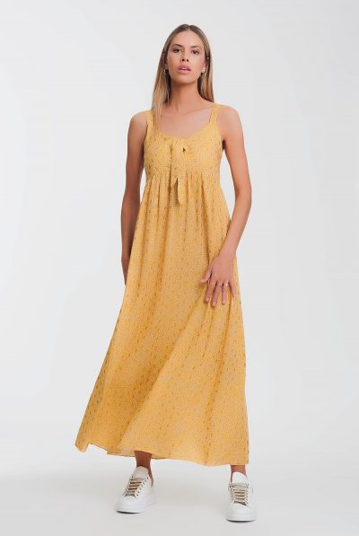 Yellow Gold Maxi Dress