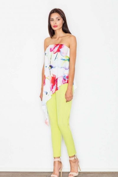 Two-Piece Summer Sun Jumpsuit-Lemon