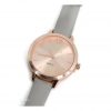 Sparkle & Jade Rose Gold Grey Watch & Roman Numeral Bangle Set - Image 2