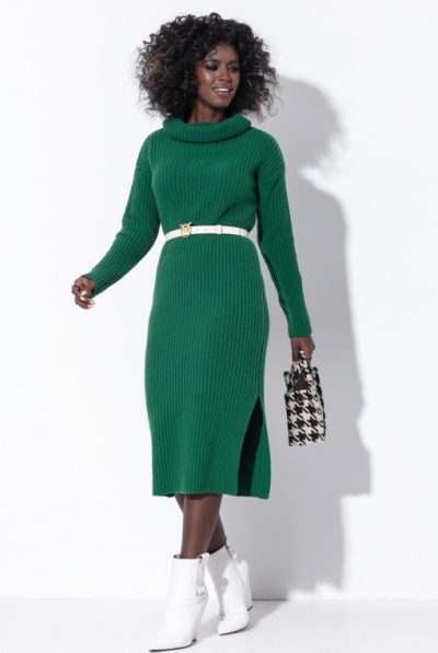 Foya Woolen Dress - Various Colours