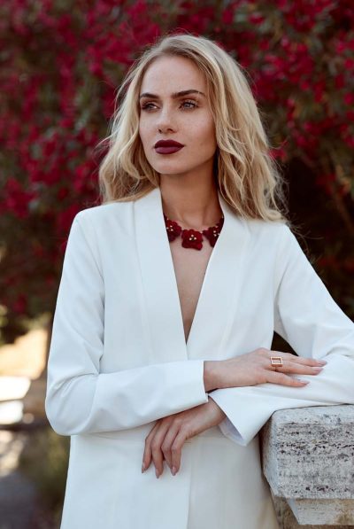 White Blazer