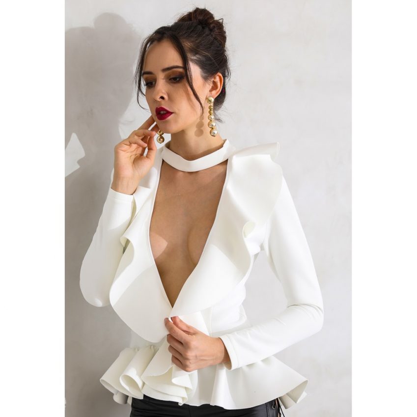 White In The Fall Top