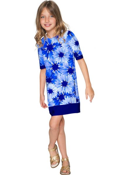 Wild Bloom Floral Girls Dress