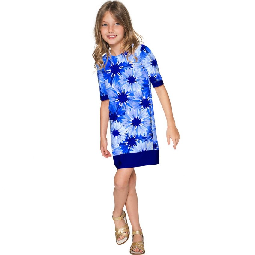 Wild Bloom Floral Girls Dress