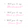 Will You Be My? Bridesmaid, Maid of Honor and Flower Girl Handmade Moonstone Bracelet/Anklet - Image 3