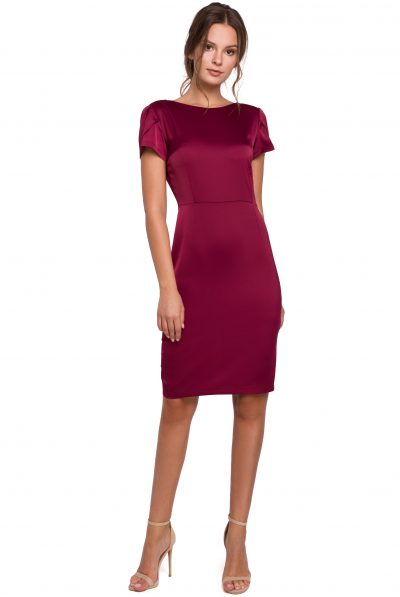 Maroon Cowl Back Dress- Various Colours