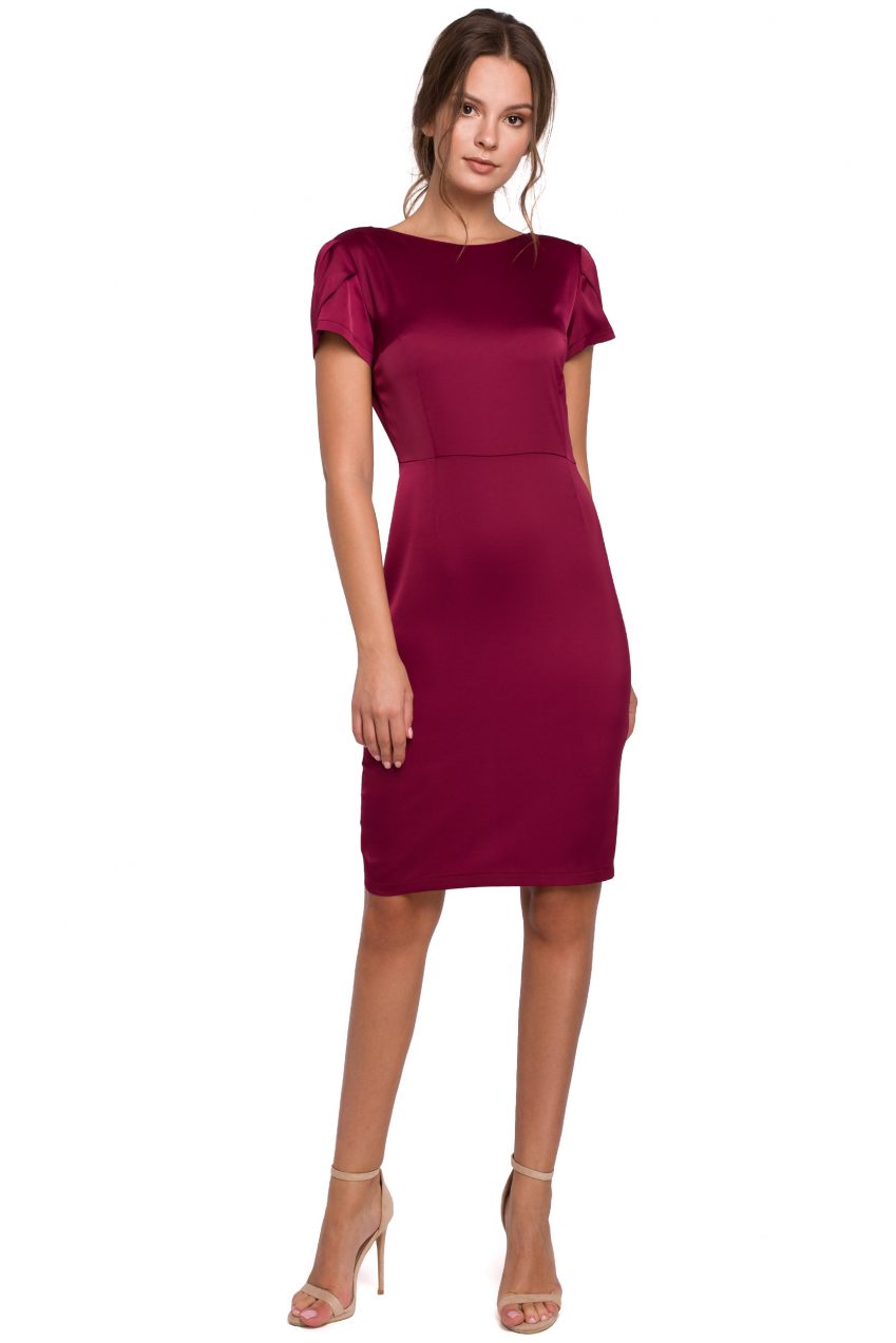 Maroon Cowl Back Dress- Various Colours