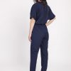 Navy Kimono Jumpsuit - Image 2