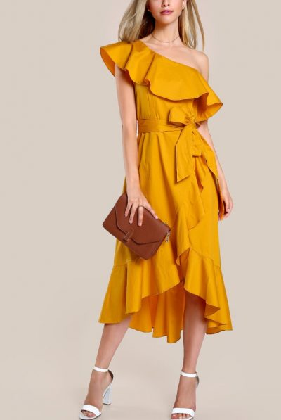 Rising Sun Ruffles Dress